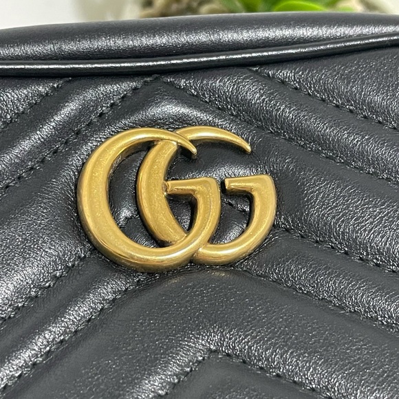 GUCCI MARMONT MINI BLACK (GUARANTEED AUTHENTIC) - Picture 8 of 15